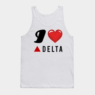 I Love Delta Tank Top